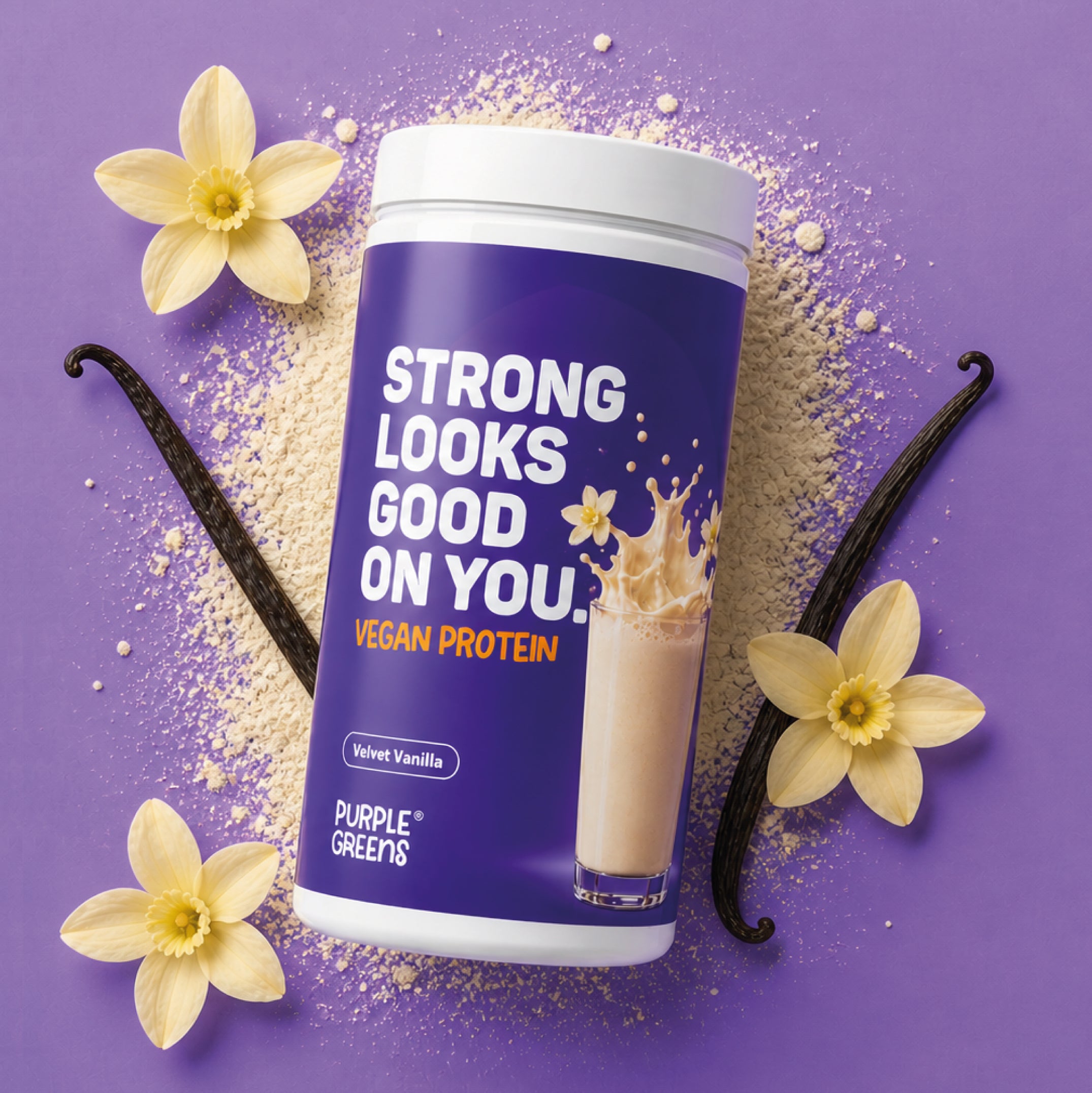 PurpleGreens® VEGAN PROTEIN - Velvet Vanilla